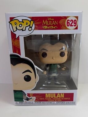 Funko Mulan #629 Pop! Figure - Red and Green Box Art